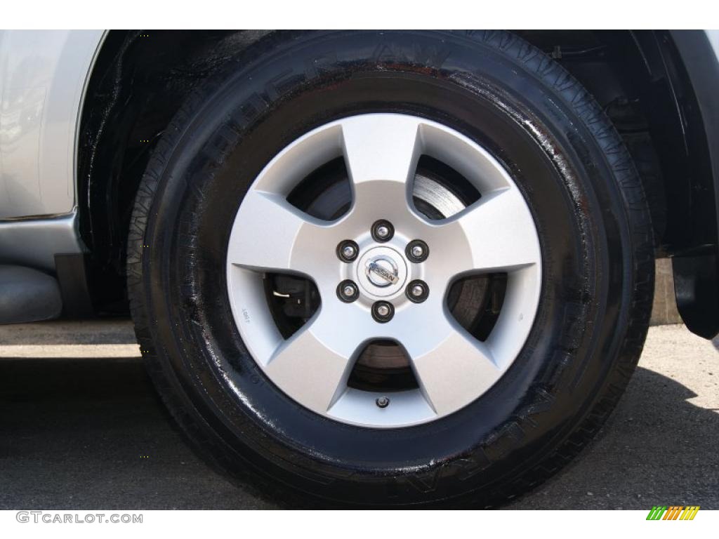 2007 Pathfinder S 4x4 - Silver Lightning / Graphite photo #14