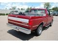 1995 Electric Currant Red Pearl Ford F150 XL Regular Cab  photo #13
