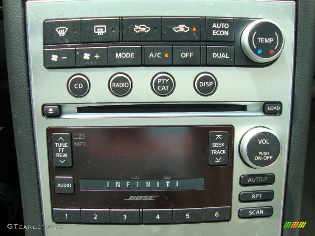 2007 Infiniti G 35 Coupe Controls Photo #34510319