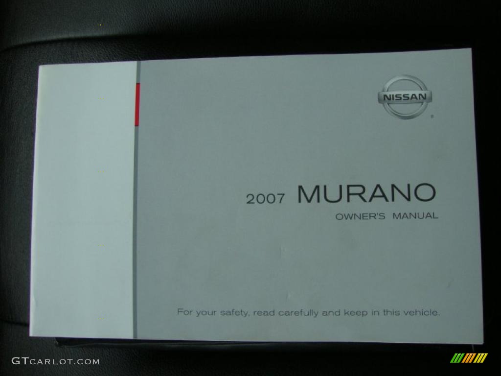 2007 Murano SL AWD - Platinum Pearl Matallic / Charcoal photo #44
