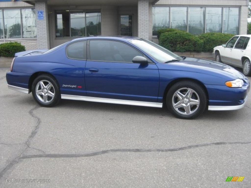 2005 Monte Carlo Supercharged SS - Laser Blue Metallic / Ebony photo #1