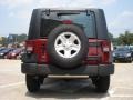 2010 Red Rock Crystal Pearl Jeep Wrangler Sport 4x4  photo #4