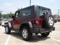 2010 Red Rock Crystal Pearl Jeep Wrangler Sport 4x4  photo #5