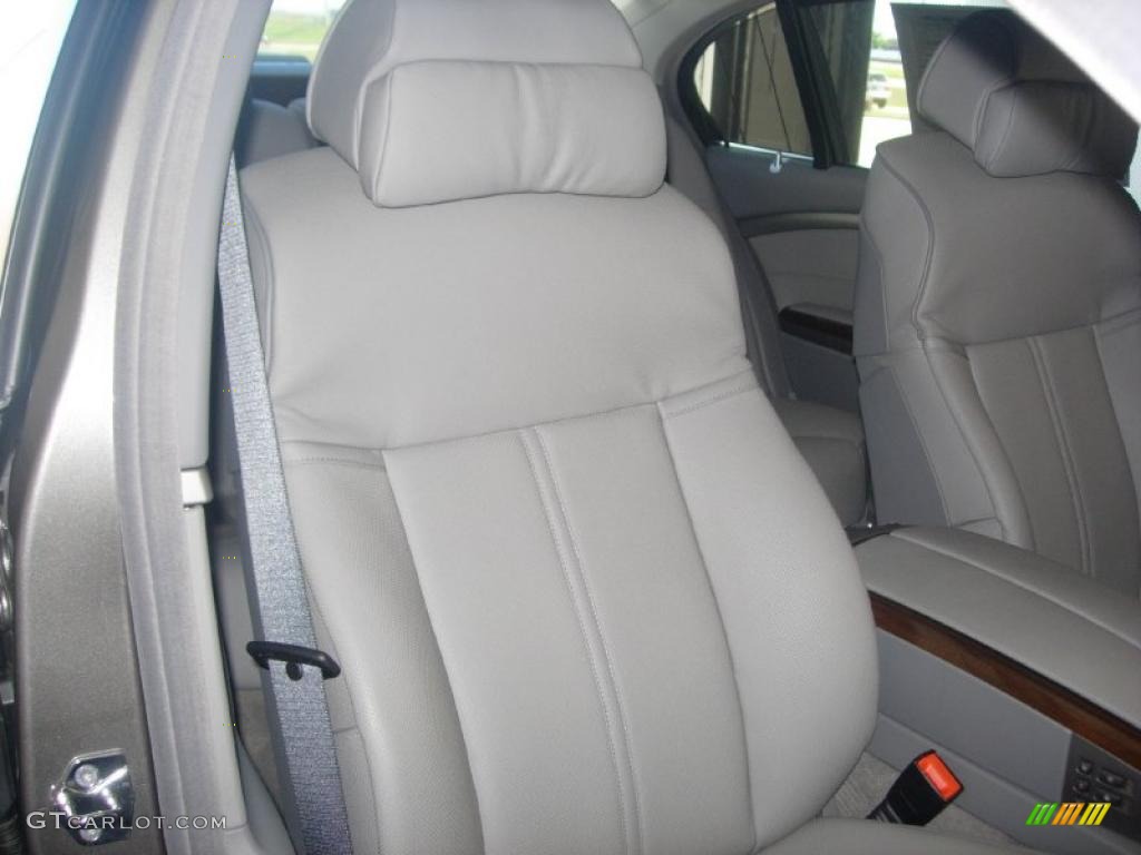 2008 7 Series 750Li Sedan - Sterling Grey Metallic / Flannel Grey photo #20