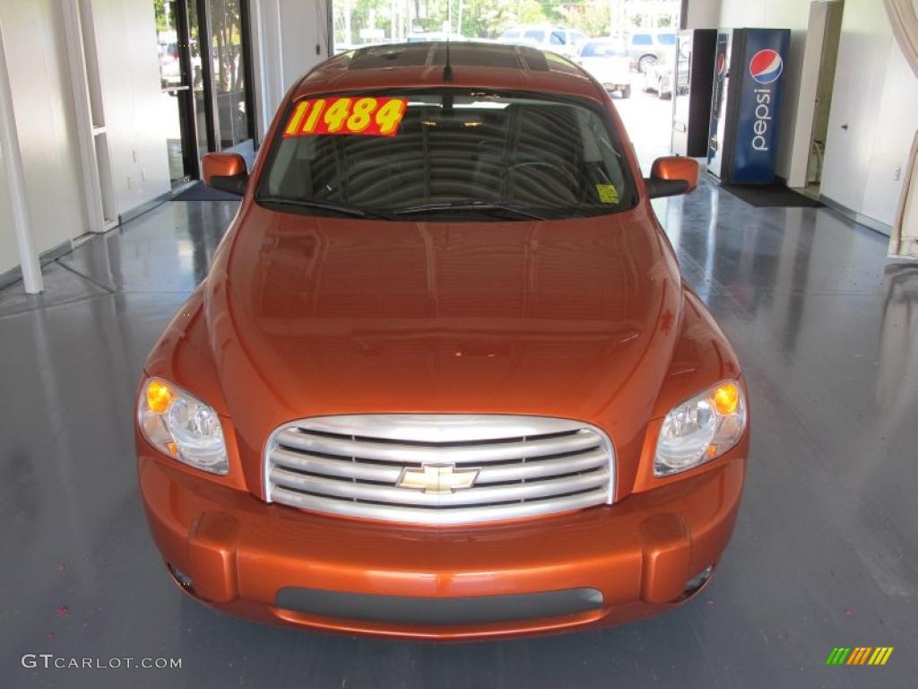 2008 HHR LT - Sunburst Orange II Metallic / Ebony Black photo #2