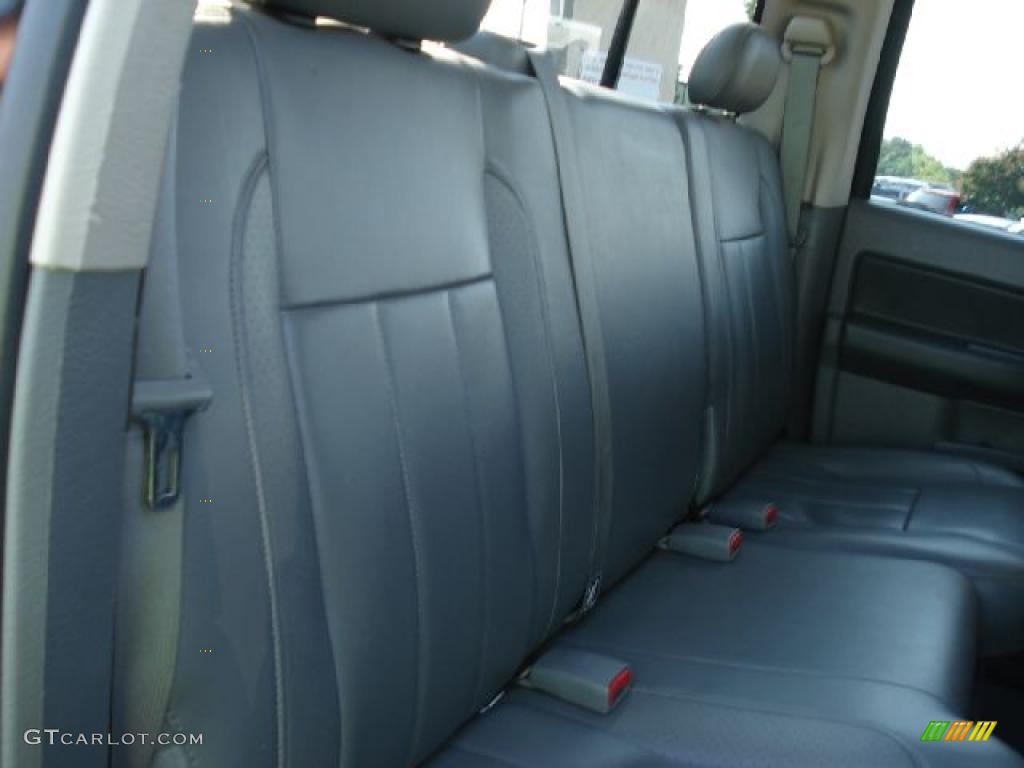 2006 Ram 1500 Laramie Quad Cab 4x4 - Brilliant Black Crystal Pearl / Medium Slate Gray photo #14