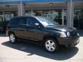 Brilliant Black Crystal Pearl 2009 Jeep Compass Sport 4x4