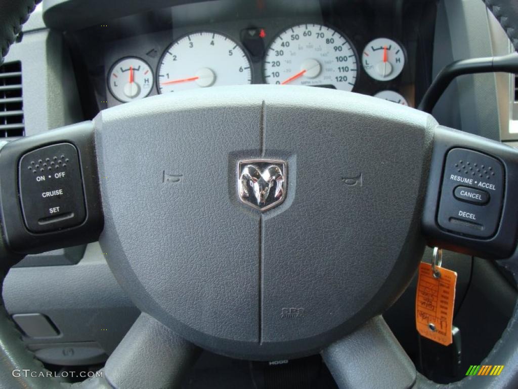 2008 Ram 1500 Big Horn Edition Quad Cab 4x4 - Bright Silver Metallic / Medium Slate Gray photo #14