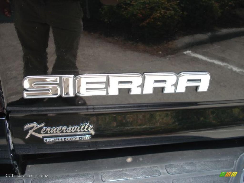 2006 Sierra 1500 SLE Crew Cab - Onyx Black / Dark Pewter photo #22
