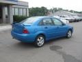 2007 Aqua Blue Metallic Ford Focus ZX4 SES Sedan  photo #2