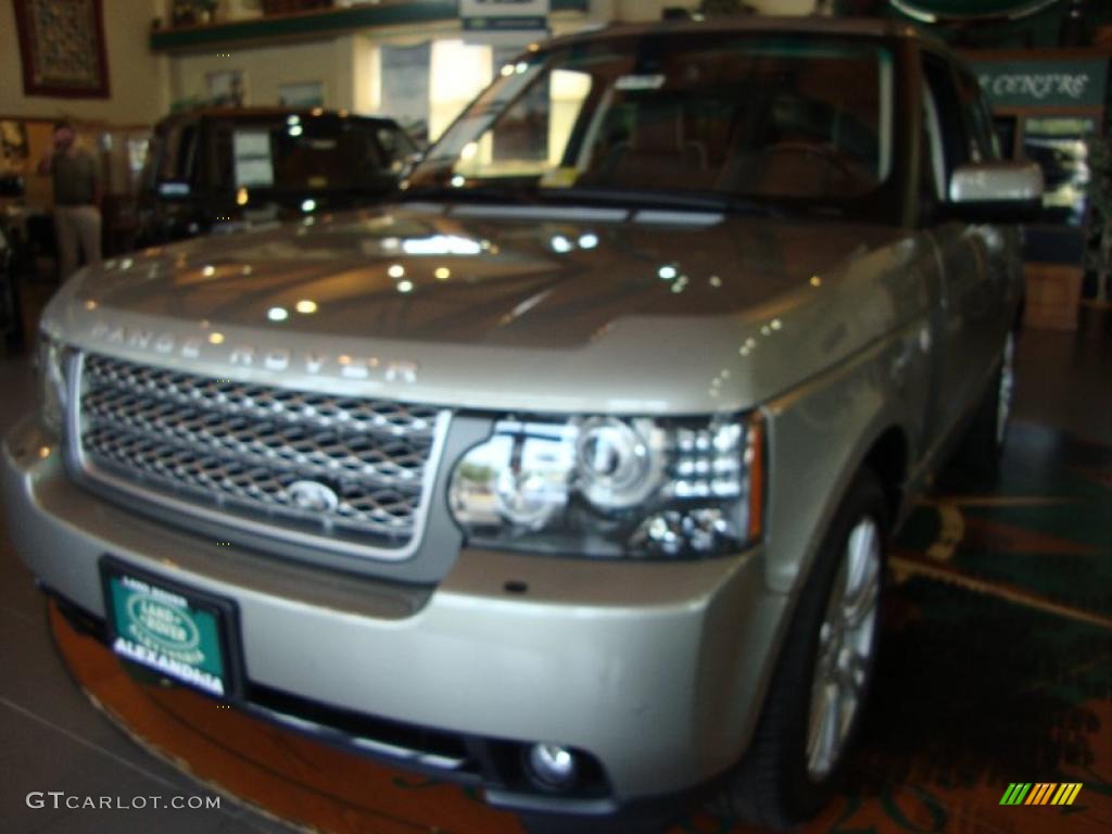2010 Range Rover HSE - Ipanema Sand Metallic / Arabica Brown/Ivory White photo #1