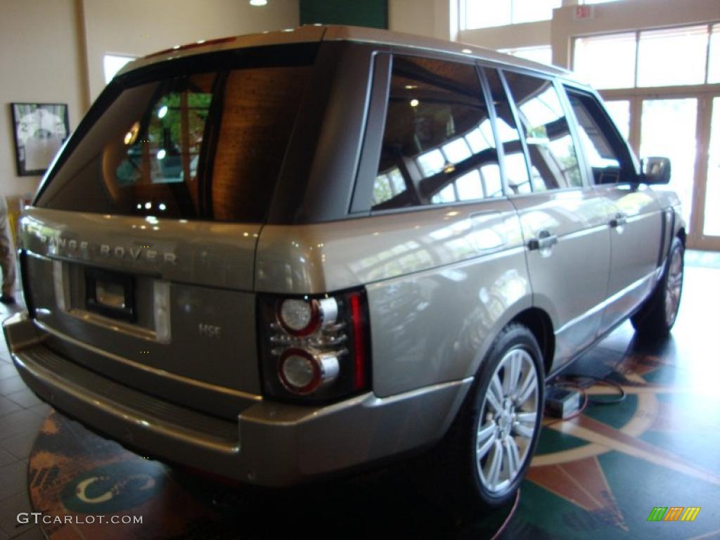 2010 Range Rover HSE - Ipanema Sand Metallic / Arabica Brown/Ivory White photo #7