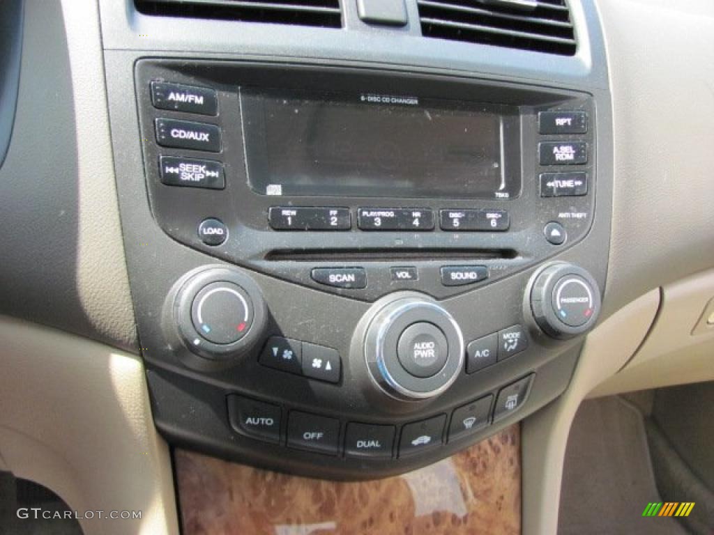 2003 Accord EX V6 Sedan - Desert Mist Metallic / Ivory photo #15