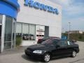 Flamenco Black Pearl - Civic EX Coupe Photo No. 1