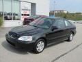 Flamenco Black Pearl - Civic EX Coupe Photo No. 2