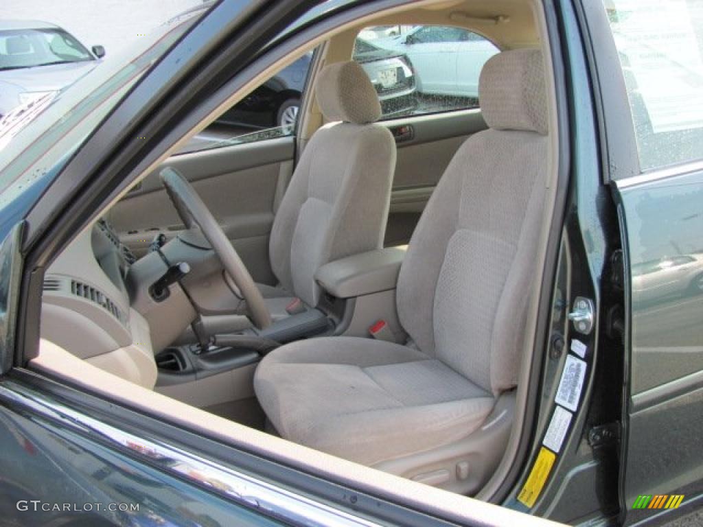 2003 Camry LE - Aspen Green Pearl / Taupe photo #13