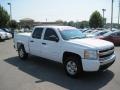 2008 Summit White Chevrolet Silverado 1500 LT Crew Cab  photo #7