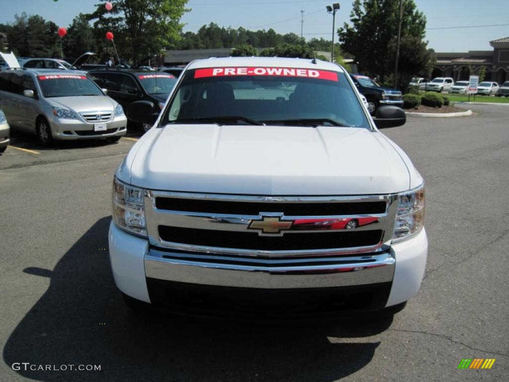 2008 Silverado 1500 LT Crew Cab - Summit White / Ebony photo #8