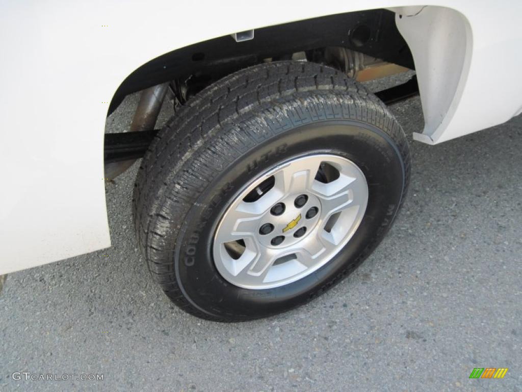 2008 Silverado 1500 LT Crew Cab - Summit White / Ebony photo #11
