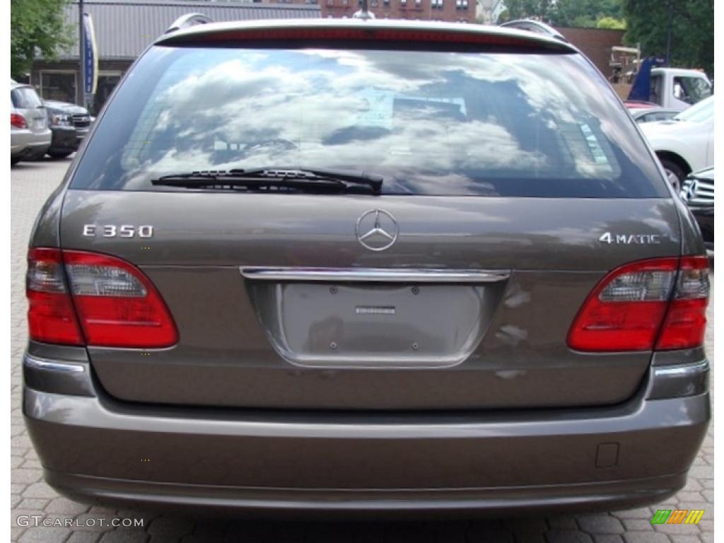 2008 E 350 4Matic Wagon - Indium Grey Metallic / Cashmere photo #5