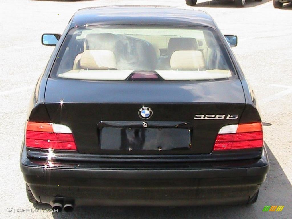 1998 3 Series 328is Coupe - Black II / Tan photo #8