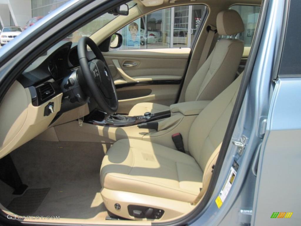 2011 3 Series 328i Sedan - Blue Water Metallic / Beige photo #7