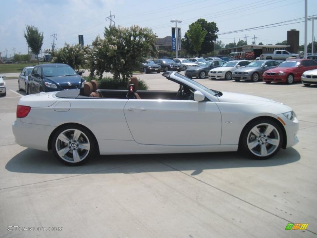 2011 3 Series 328i Convertible - Alpine White / Saddle Brown Dakota Leather photo #4