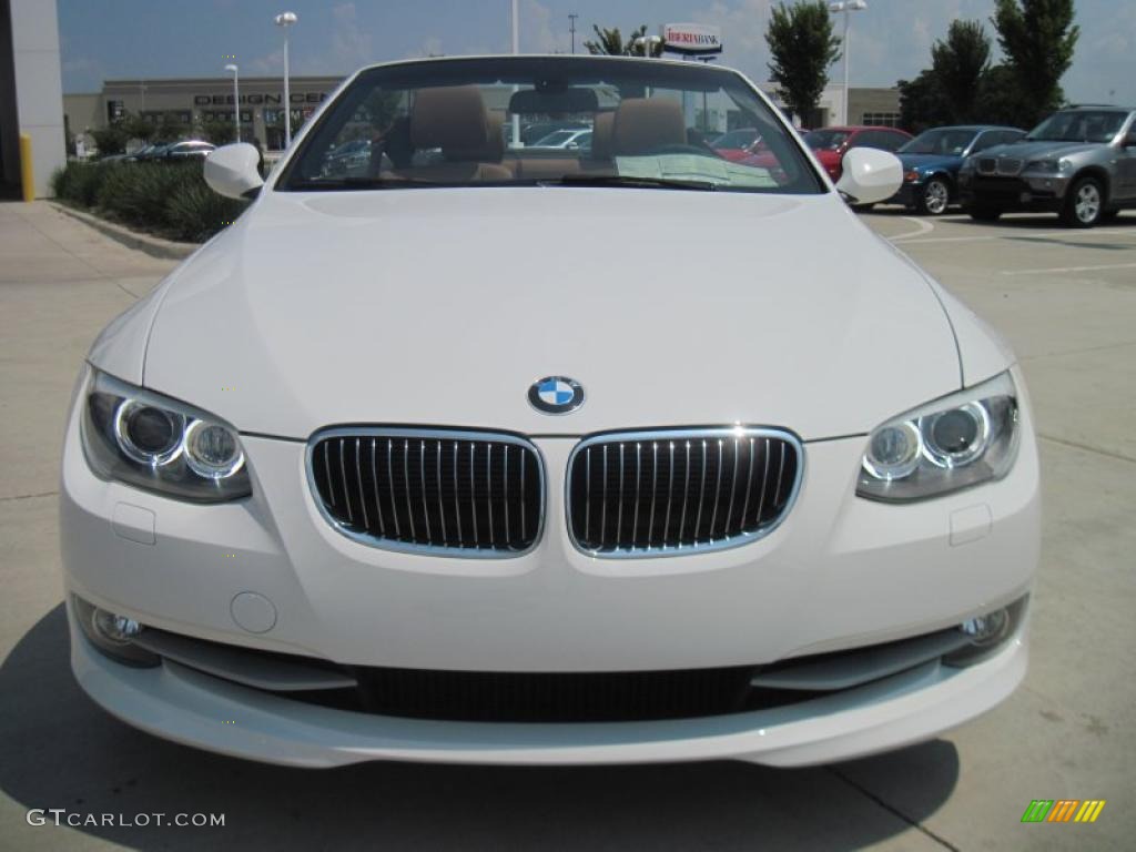 2011 3 Series 328i Convertible - Alpine White / Saddle Brown Dakota Leather photo #5