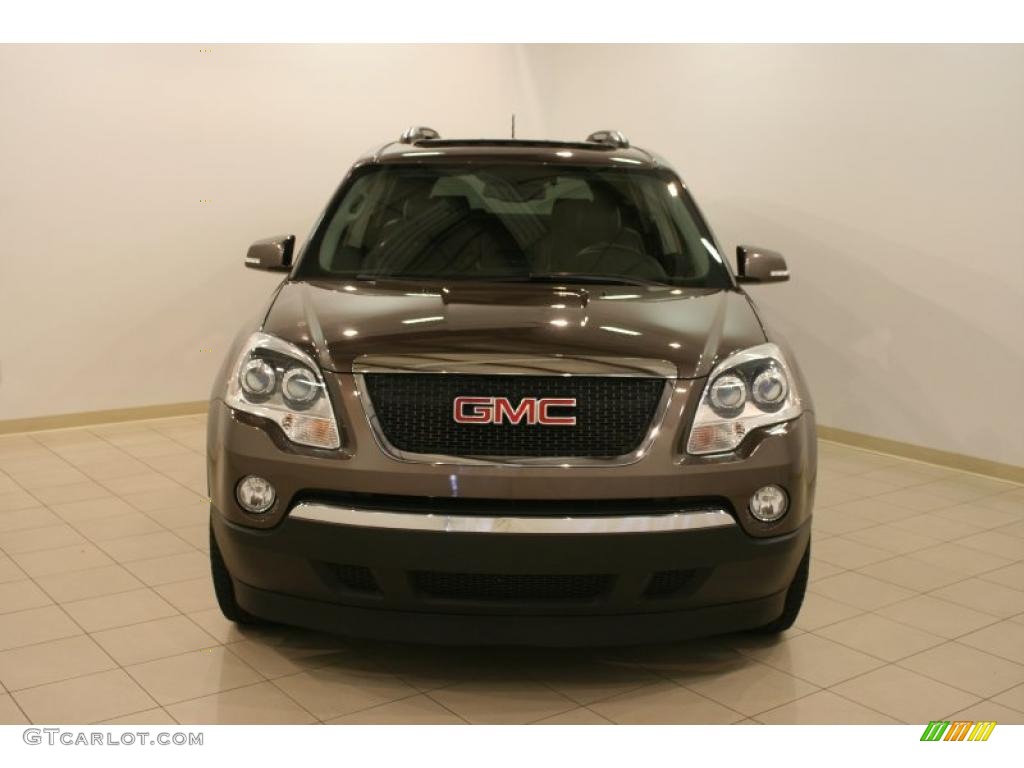 2007 Acadia SLT - Medium Brown Metallic / Ebony photo #2