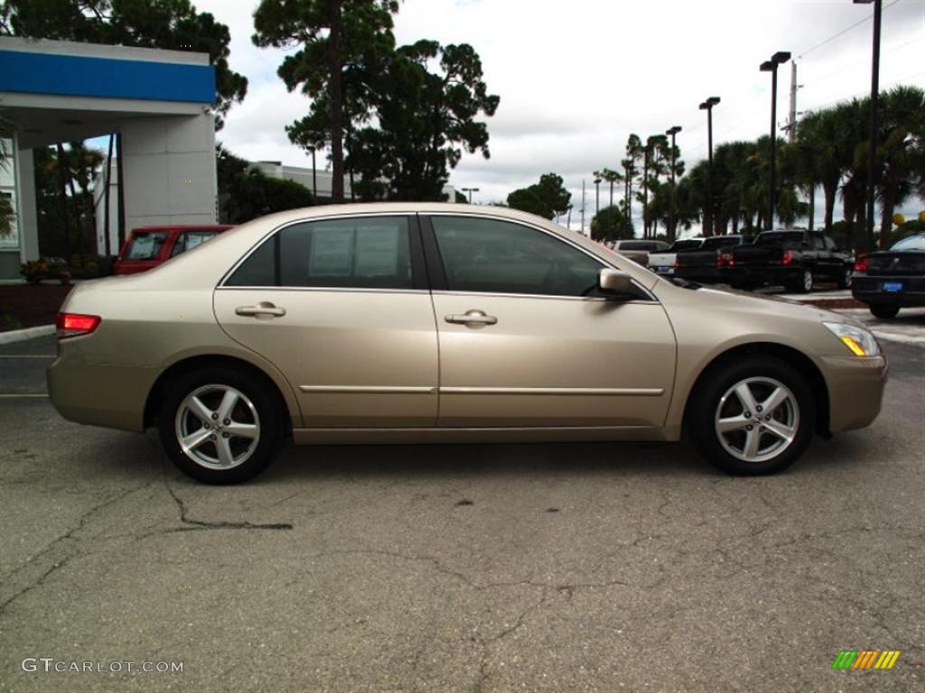 2003 Accord EX Sedan - Desert Mist Metallic / Ivory photo #2