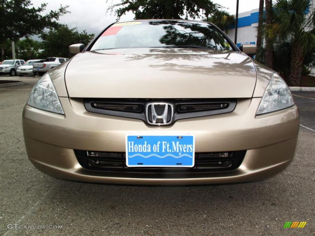 2003 Accord EX Sedan - Desert Mist Metallic / Ivory photo #7