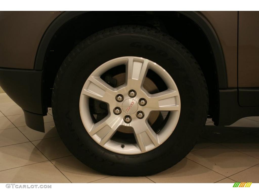 2007 Acadia SLT - Medium Brown Metallic / Ebony photo #22