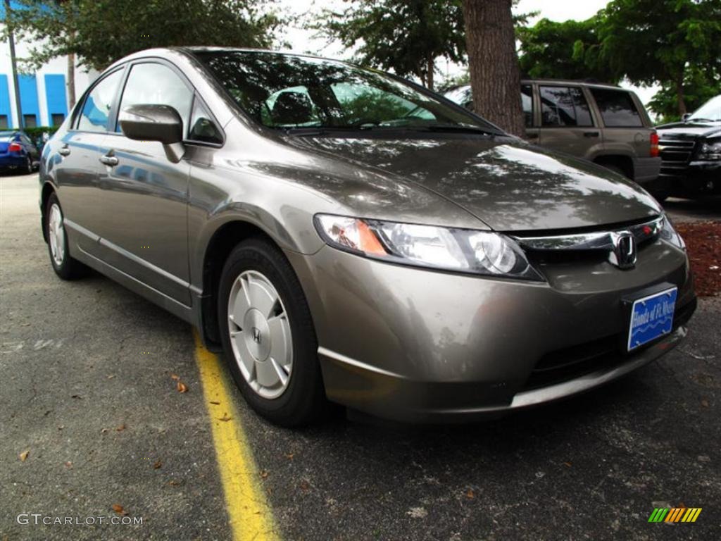 Galaxy Gray Metallic Honda Civic