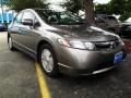 2007 Galaxy Gray Metallic Honda Civic Hybrid Sedan  photo #1