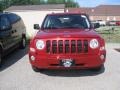 2010 Inferno Red Crystal Pearl Jeep Patriot Latitude 4x4  photo #2