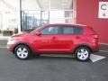 2011 Signal Red Kia Sportage LX  photo #2