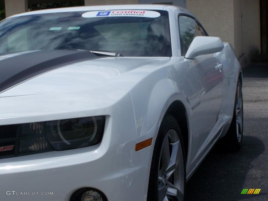 2010 Camaro SS Coupe - Summit White / Black photo #3