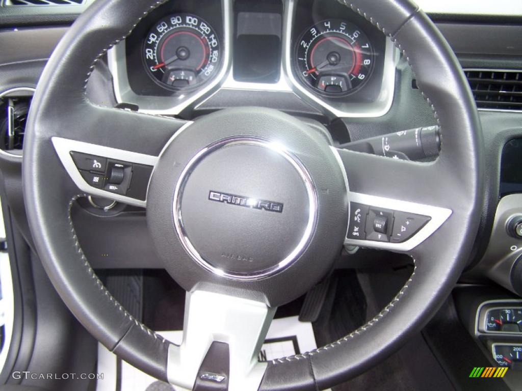 2010 Camaro SS Coupe - Summit White / Black photo #22