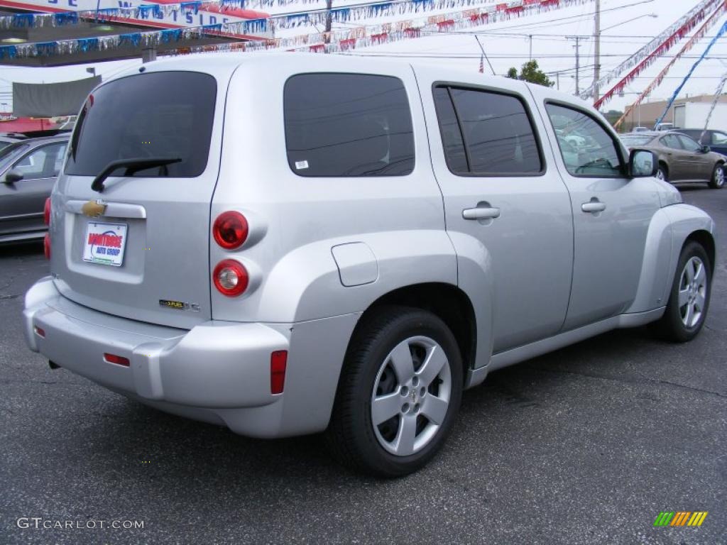 2009 HHR LS - Silver Ice Metallic / Ebony photo #5