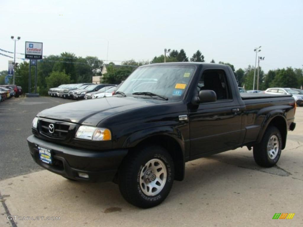 2004 B-Series Truck B3000 Dual Sport Regular Cab - Mystic Black / Medium Dark Flint photo #1