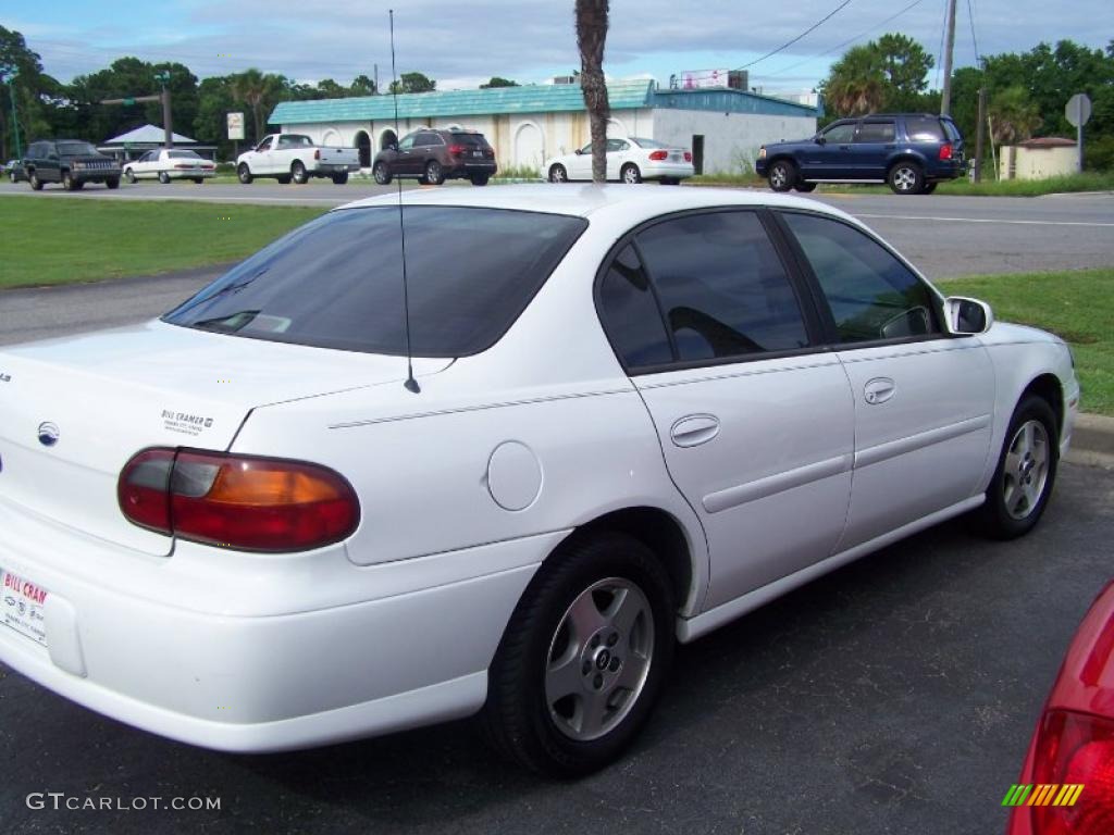 2003 Malibu LS Sedan - Summit White / Neutral Beige photo #7