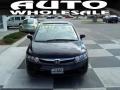 Nighthawk Black Pearl - Civic EX Sedan Photo No. 2