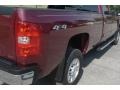 2008 Deep Ruby Red Metallic Chevrolet Silverado 3500HD LTZ Crew Cab 4x4  photo #8