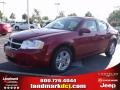 2010 Inferno Red Crystal Pearl Dodge Avenger Express  photo #1