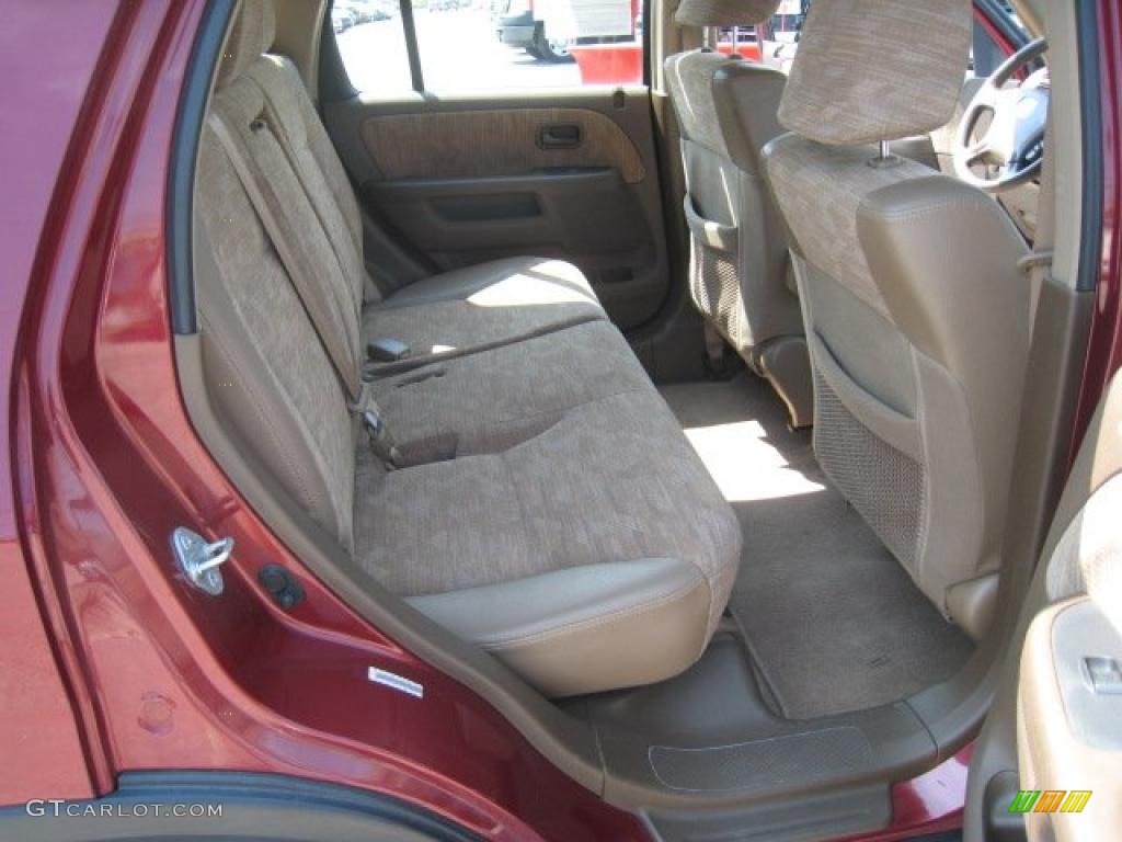 2002 CR-V LX 4WD - Chianti Red Pearl / Saddle photo #17