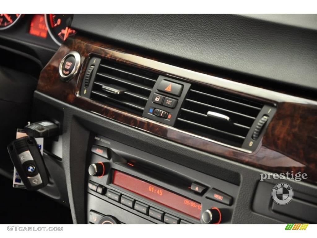 2007 3 Series 335i Coupe - Jet Black / Black photo #13