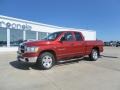 2006 Inferno Red Crystal Pearl Dodge Ram 1500 SLT Quad Cab  photo #4