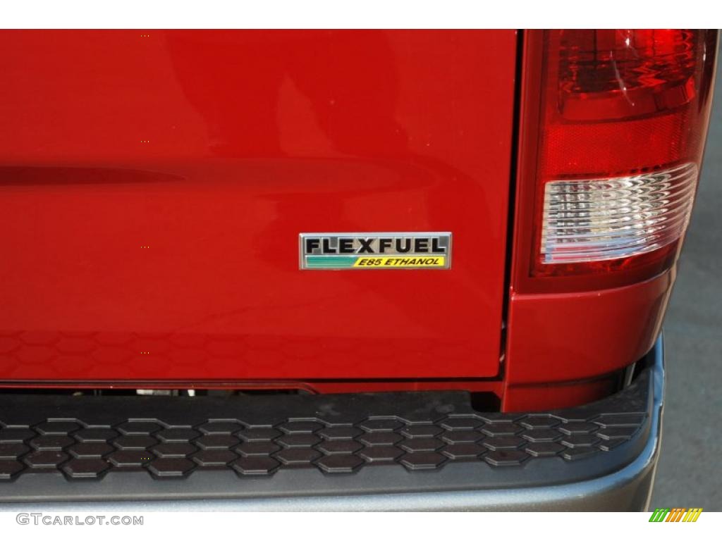 2010 Ram 1500 TRX Quad Cab - Inferno Red Crystal Pearl / Dark Slate/Medium Graystone photo #6