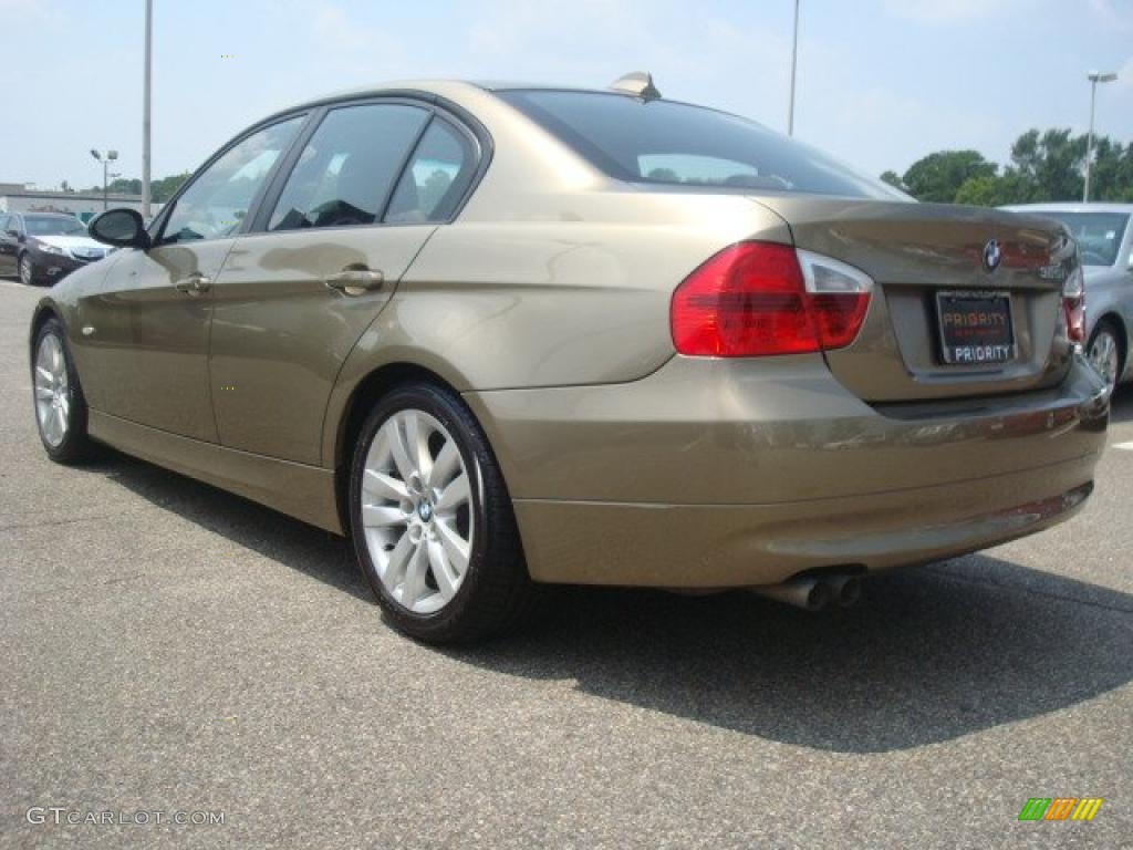 2006 3 Series 325i Sedan - Sonora Metallic / Terra/Black Dakota Leather photo #4