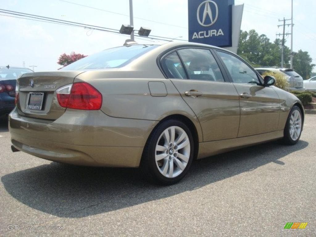 2006 3 Series 325i Sedan - Sonora Metallic / Terra/Black Dakota Leather photo #6